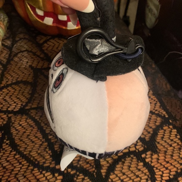 Squishmallows Disney Nightmare Before Christmas Mayor Plush Bag Clip NEW - Picture 4 of 6